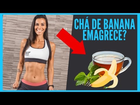 Chá de Banana Emagrece Mesmo? NOVA Receita de Chá de BANANA! (Seca e Desincha)