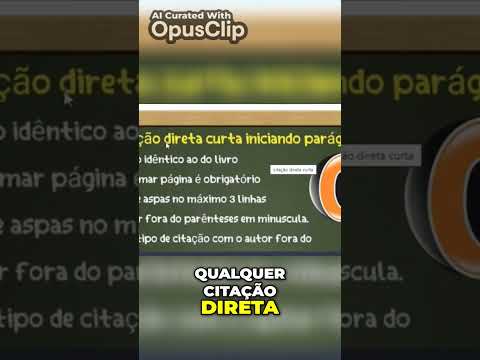 Como Fazer Citação Direta Curta | Aprenda a Usar Citação Direta Curta em Trabalhos Acadêmicos!
