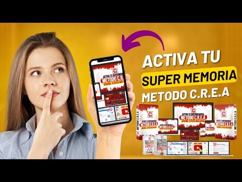 Activa Tu Super Memoria Con el Método C.R.E.A: ¿Es Bueno el Método C.R.E.A? (Vea Esto)