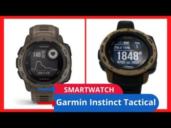 Garmin Instinct Tactical GPS – Relógio Inteligentemente Completo!