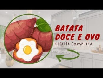 Receita Fit Com Batata Doce e Ovo – Simples, Rápido e Saudável!