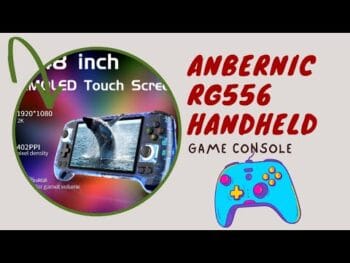 Anbernic RG556 Handheld Game Console Portátil e Retro – Revisado!