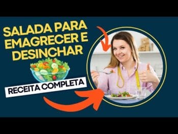 Salada Para Emagrecer e Desinchar – Receita Completa da Salada Detox Power!
