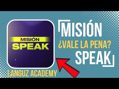 Misión Speak ¿Vale la Pena? ¿Dónde Comprar Misión Speak? (Languz Academy Official)