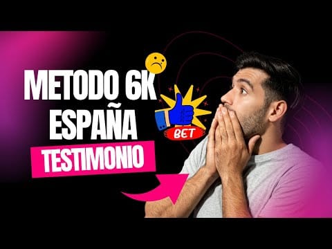 Método 6K Testimonio – Método 6K Dónde Comprar? 500€ al Mes ¡Sin Riesgo!