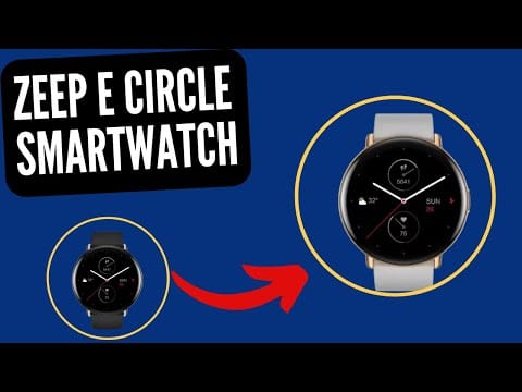 Zepp E Circle Smartwatch – Is it the Best Smartwatch in the World? (REVIEW)