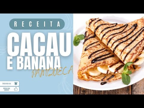Panqueca Fit de Banana e Cacau – Receita Fitness Deliciosa!