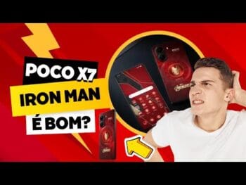 Poco X7 Pro Iron Man 5G – Unboxing e Impressões!