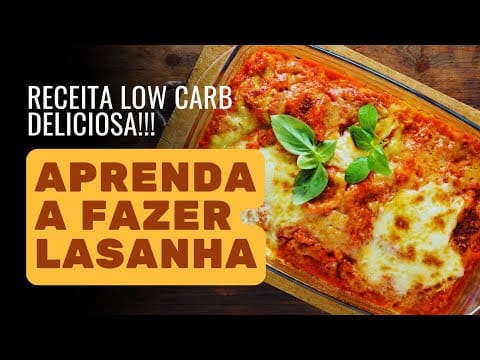 Lasanha de Berinjela Com Carne Moída – Receita Low Carb Simples e Gostosa!