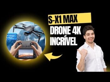 S-X1 Max Drone Review: Câmera 4K Profissional e Outros Recursos do SX1!