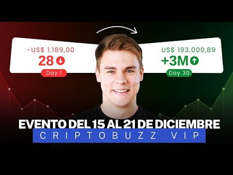 Crypto Buzz Opiniones – Evento del 15 al 21 de Diciembre (CriptoBuzz Vip)